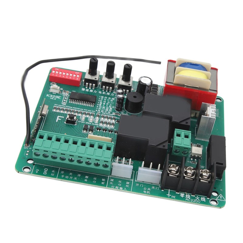 Sliding Gate Circuit Board with LED Indicators Slow Speed Sensitive