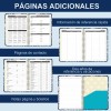 Agenda Diaria 2026 A5 con Espiral y Tapa Impermeable
