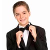 Yolev Black Bow Tie Men's Classic Adjustable Pre-Tied Bow Tie
