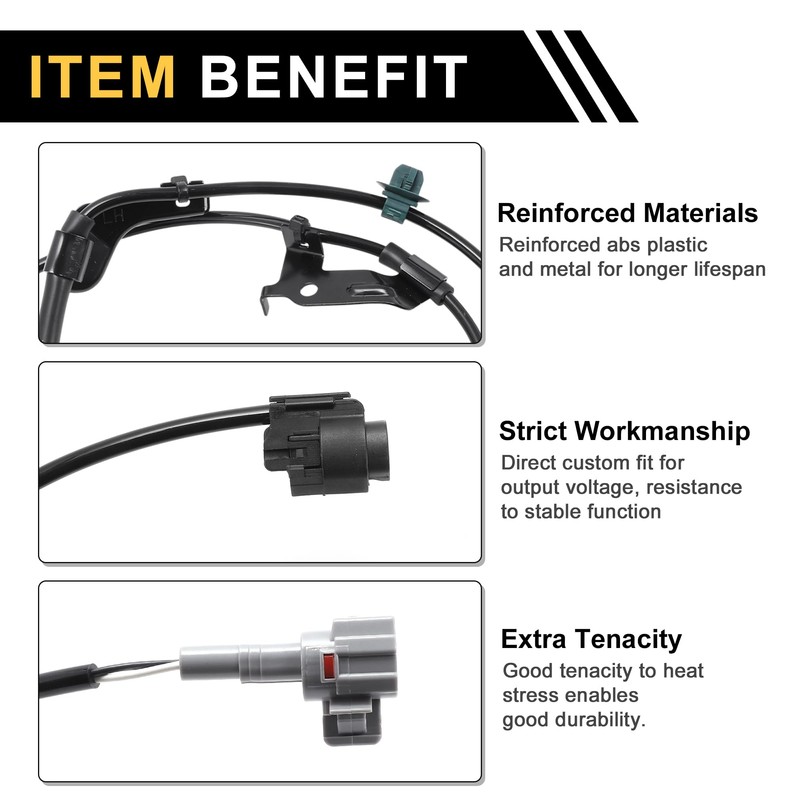 REPAIROCK ABS Wheel Speed Sensor ABS Sensor Anti-Lock Braking System