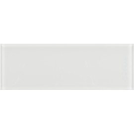 MSI Ice Glass 4 inch x 12 inch Glass Subway Tile for Kitchen Backsplash, Wall Tile for Bathroom, Shower Wall Tile, 4x12 inch Mosaic Tile, White-Cool