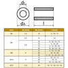 Aluminium Spacer Sleeve for M6 (Pack of 5) - Outer