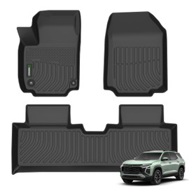 ANBINGO®-Floor Mats for 2025 Chevy Equinox (Not for EV) All Weather TPE Protection Equinox Floor Mats 1st & 2nd Row Floor Liners for 2025 Chevy Equinox Accessories