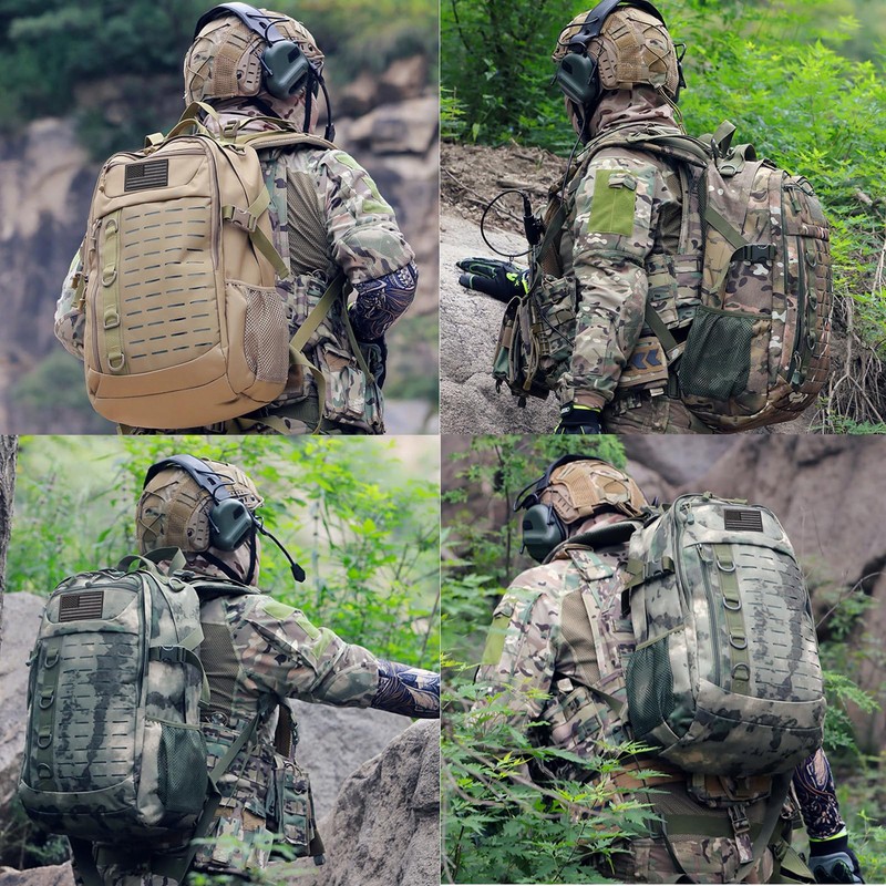 Ydmpro Tactical Backpack, 30L Military Daypack Molle Army 3 Day