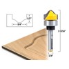YONICO Router Bits Ogee Groove Template 3/4-Inch Faux Panel 1/4-Inch