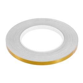 A ABSOPRO 164ft Waterproof Reflective Decorative Strips for Car and Motorcycle Gold 8 mm x 50 m