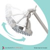 Shower Head Extension Arm by JS Jackson Supplies, Adjustable 10