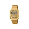 Casio A100WEG-9A Unisex Gold Digital Watch with Gold Band