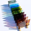 LITMIND 12 Sheets Smooth Translucent Texture Stained Glass Variety Pack