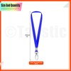 Tanstic 50Pcs Blue Lanyards Kit, Flat Lanyard Bulk with Swivel