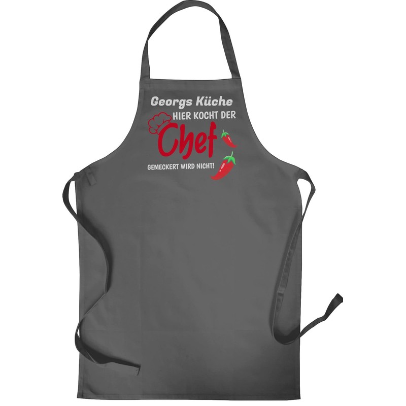 Geschenk mit Namen personalisiert by Shirtracer - Apron - Cooking