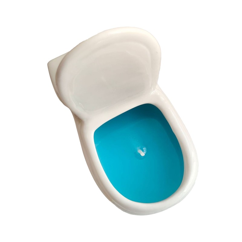 Scented Candle Toilet Style Rich Fragrance Romantic Odor Removal Decorative