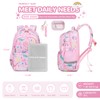 MUSEVOS Kids Backpack, Kawaii Printed Girls Bookbags for Preschool, Lightweight