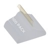 Simplify Slim Velvet Gold Hook Clothes Hangers 100 Pack |