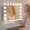 NUSVAN Vanity Mirror with Lights Lighted Makeup Mirror with 15