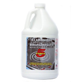 Force 5 Aluminum Brightener. Cleaner and Restorer, Perfect for Pontoon Boats, Jon Boats & Canoes. Any Aluminum That Needs To Be Restored. (1 Gallon)