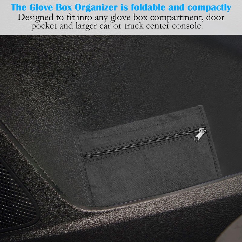 TNSLAND Vehicle Folder Document Folder A5, 24 x 17.5 cm