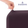 BARBONS Fitted Sheet 160 x 200 cm, 100% Cotton Fitted