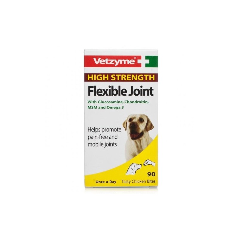 Vetzyme High Strength Flexible Joint, 90 Tablets