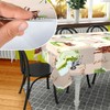 Oilcloth Tablecloth Washable Garden Tablecloth Oilcloth Square Round Oval Round