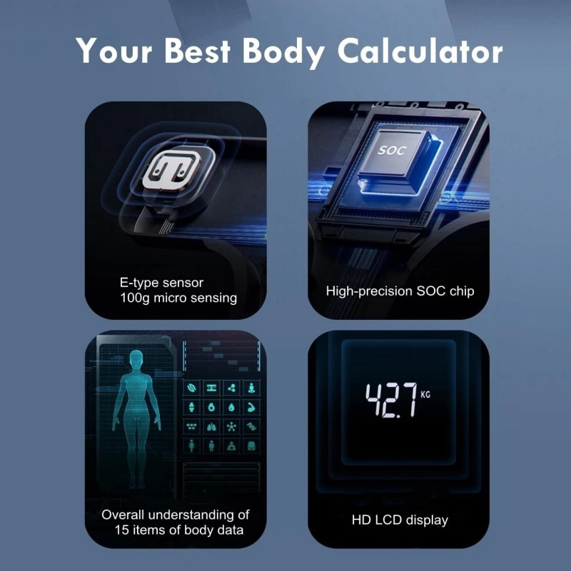 NUTRI FIT Digital Weighing Scale with BMI for Body Weight
