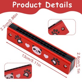 RAMGLYO Harmonica for Children, 16-Hole Children's Harmonica, Harmonica Toy, Beginner, for Beginners / Professionals, Toy Gifts for Children