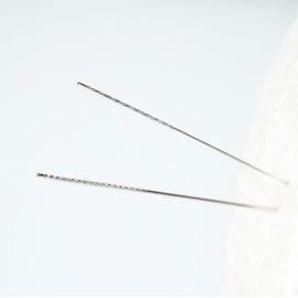 Telliswelt Faden Fee 2 Nadeln fein+normal ohne Einfädeln Nähnadeln Fadenfee silber