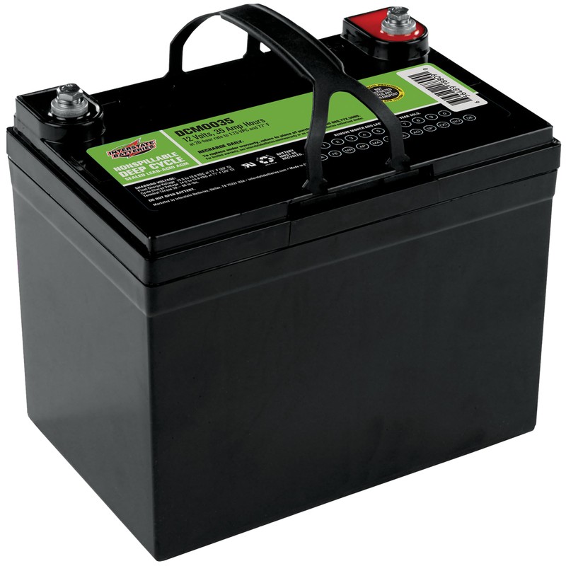 Interstate Batteries 12V 35AH Sealed Lead Acid (SLA) AGM Deep