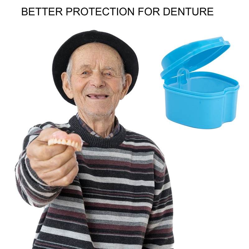 Denture Box Denture Box Retainer Container Storage Box with Hanging