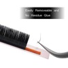 Individual Eyelashes for Eyelash Extension 03/05/07/10/15/20 Thickness C/D Curl Single