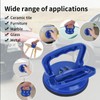 FCHO Glass Suction Cup Heavy Duty Aluminum Vacuum Plate Puller