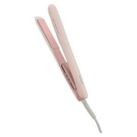 Panasonic EH-HV31-P503 2-in-1 Ionic Styler, Straightener and Curler, 5 Temperatures up to 410 °F, 3D Plates, Travel Lock, Automatic Voltage, Strawberry Pink