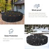 Bitubi 10 Ft Steel Round Stock Tank Pool Cover,Upgraded to