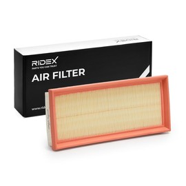 RIDEX 8A0186 Air Filter Compatible with Smart Fortwo Coupe 451 Fortwo Cabrio 451