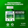 Complejo B Con Biotina Y Ácido Fólico Para Hombres Y