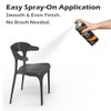 NADAMOO Paint and Primer in One Spray, Matte Black Finish