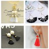 Handmade Cotton Tassel Pendant, 2 cm Mini Colourful Tassel Tassels