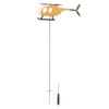 Airplane Weathervane, Eye-catching Design Iron Material Easy Installation Garden Decoration