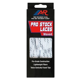 A&R Sports PSW96X Pro-Stock Laces White 96", Waxed