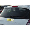 4 x Dashcam Recording Vinyl Stickers - Audio & Video