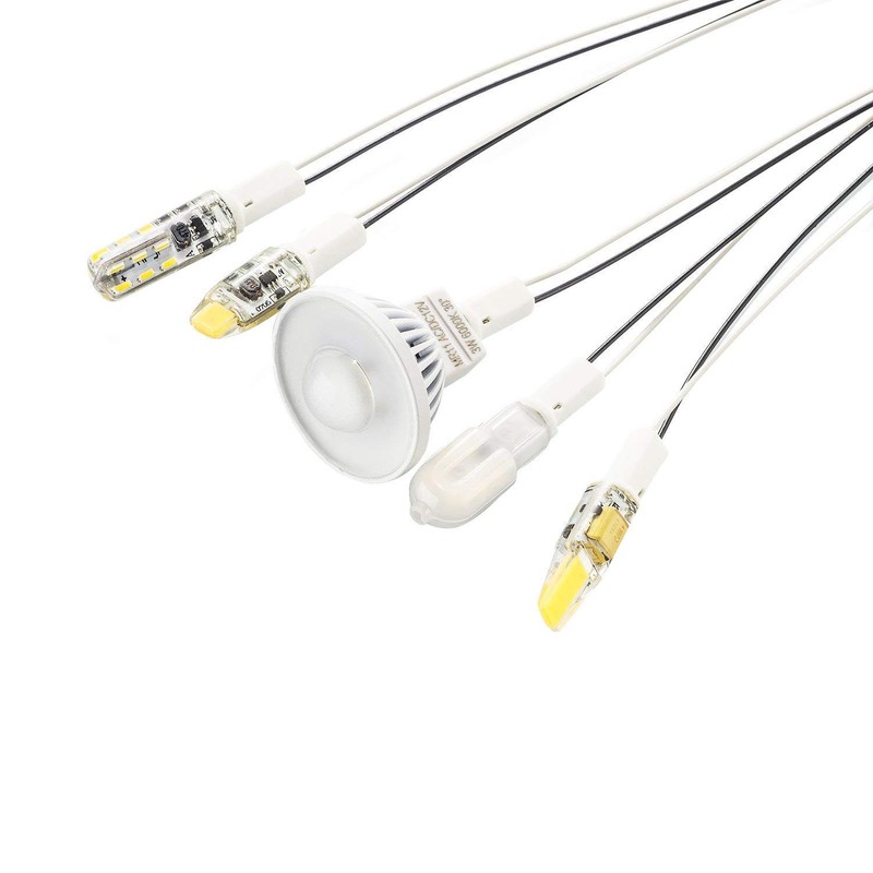 ODETOJOY G4 LED Bulb Socket Halogen MR11 Base Ceremic Lamp