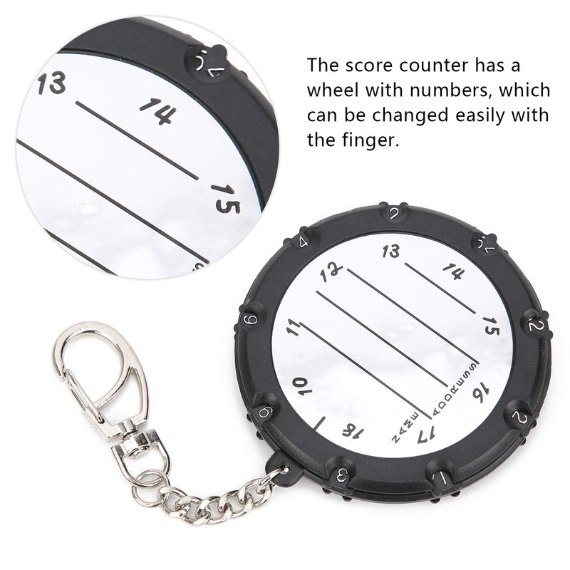 Keenso Set of 2 Golf Goalkeepers Score Golf Counter Running