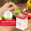 2Pcs Stainless Steel Cup Fruit Slicer – Egg, Strawberry &