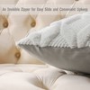Volcanics Pack of 2 Faux Wool Throw Pillow Covers 20x20