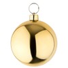 Your castle Large Christmas Baubles Gold Shiny 25 cm Diameter