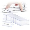 30pcs Wire Shelf Label Holder Wire Rack Labels with 30Pcs