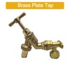 SEIWEI Outdoor Tap 1/2" Standard Garden Hose Connector with Wall