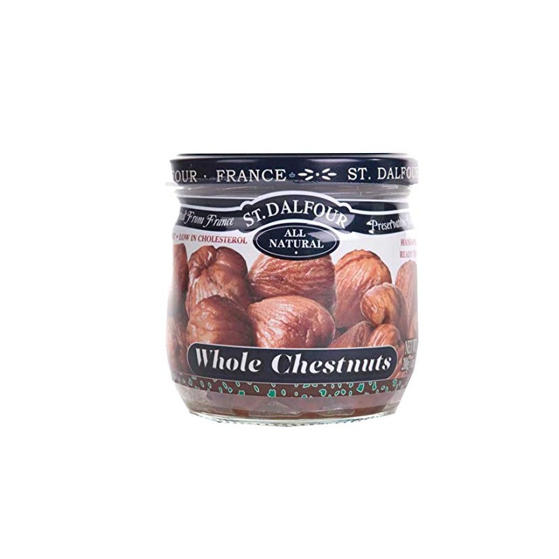 St Dalfour Whole Chestnuts 200g X 4 (Pack of 4)
