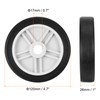 PATIKIL 4.7 Inch Air Compressor Wheels 2 Pack Universal Air