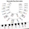 Silicone Piano Keyboard Note Labels for Beginners – Reusable Removable
